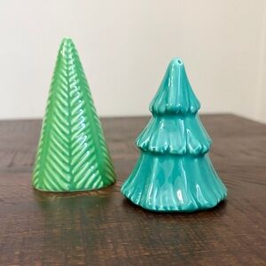 Lenox Balsam Lane Tree Salt And Pepper Shakers Rare